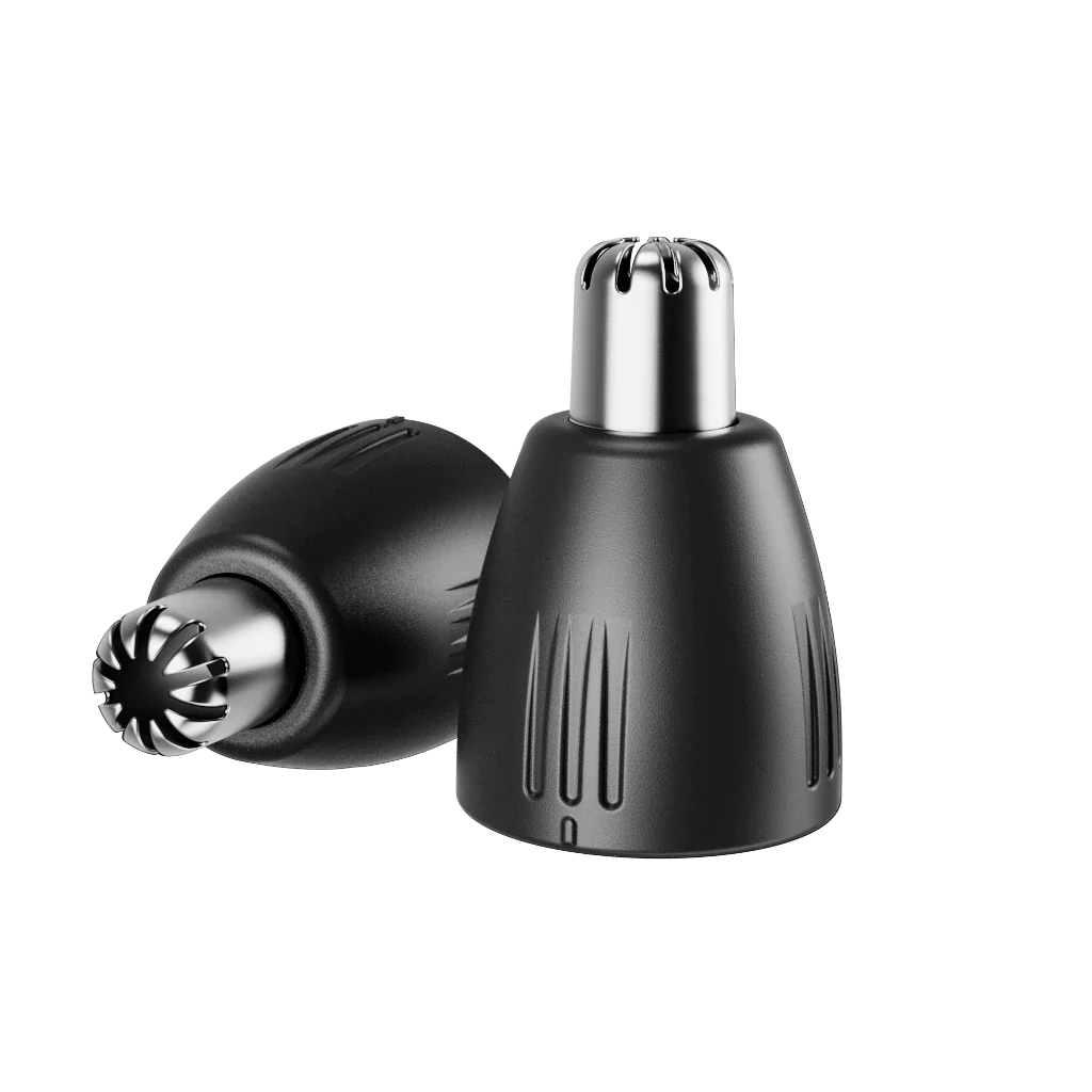 2 MERIDIAN UP HERE NOSE and EAR HAIR REPLACEMENT HEAD BLADES in ONYX COLOR